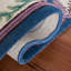 Tapis rose / ivoire en laine touffeté à la main à motif floral Luxembourg-52983289