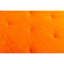 Chaise longue en velours avec coussins et coussin moelleux, réglable pour la chambre du salon (capitonnage décoratif orange, 3 niveaux, accoudoirs Living,-1416282339