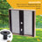 Pole Tray Bird Feeder
