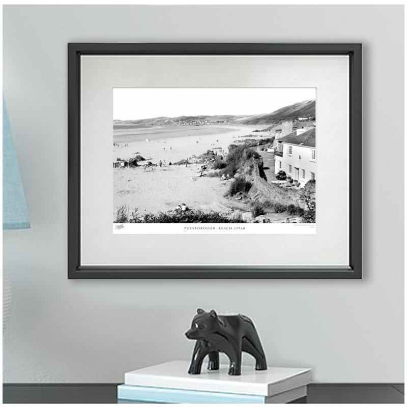 Putsborough, Beach C1960 by Francis Frith - Single Picture Frame Print, 60cm H x 80cm W x 2.3cm D