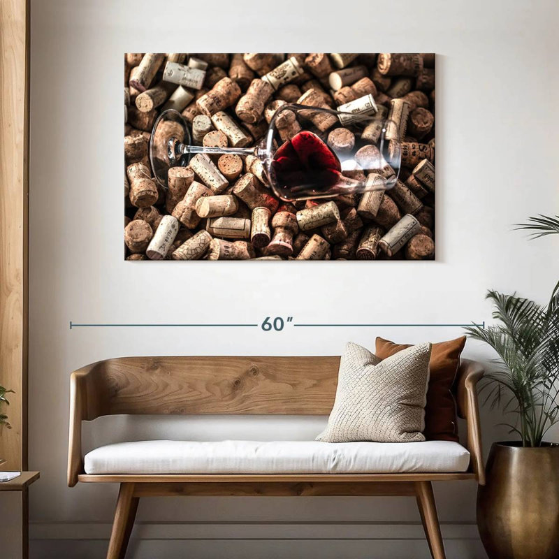 Bouchons de vin rouge Yarlin, H 30 po x l 45 po