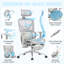 Chaise de bureau ergonomique Abba