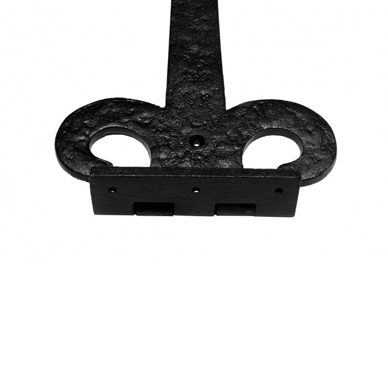 Charnière de porte simple à fixation en surface h 5,75 po x l 18 po