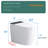 Vela Compact Smart Toilet With Heated Seat And Touch-Free Operation