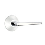 Hermes Flat Passage (Hall & Closet) Door Lever with Round Rosette