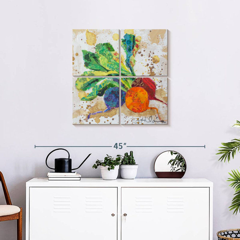 Yarlin Veggie Splash I, H 26 po x l 26 po