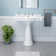 The Renovators Supply Inc. China 21'' Gloss White Vitreous China Rectangular Bathroom Sink with Overflow