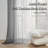 Gradient Sheer Curtains for Room Decor,Chiffon Gradient Semi Voile Rod Pocket Window Drapes,Set of 2-392777726-392777699