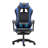 Reclining Ergonomic Faux Leather Swiveling PC & Racing Game Chair with Footrest-1615981067-1671756266