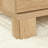 L-Shaped Desk, Brown Finish