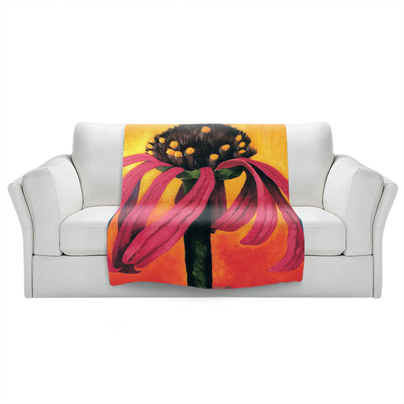 Hand Woven Throw Blanket, 51" x 60"