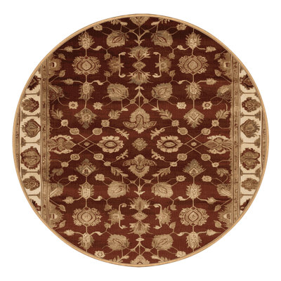 Tapis brun turc lavable à la machine
