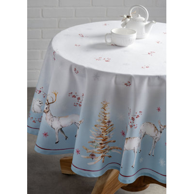 Maison d'Hermine Fairy Tale Forest 100% Cotton Tablecloth - 63" Round