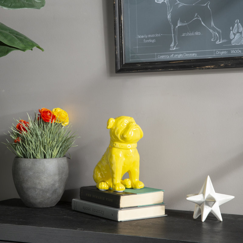 Figurine Maufrais, Jaune