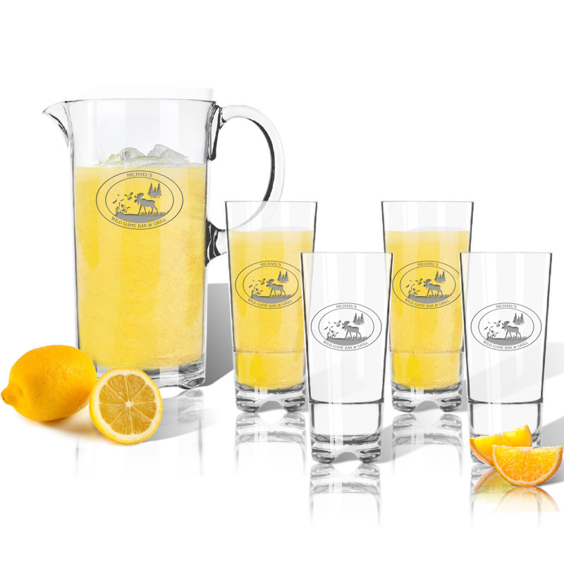 Tritan 5 - Piece Beverage Serving Set, Yes