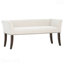 Banc rembourré crème
