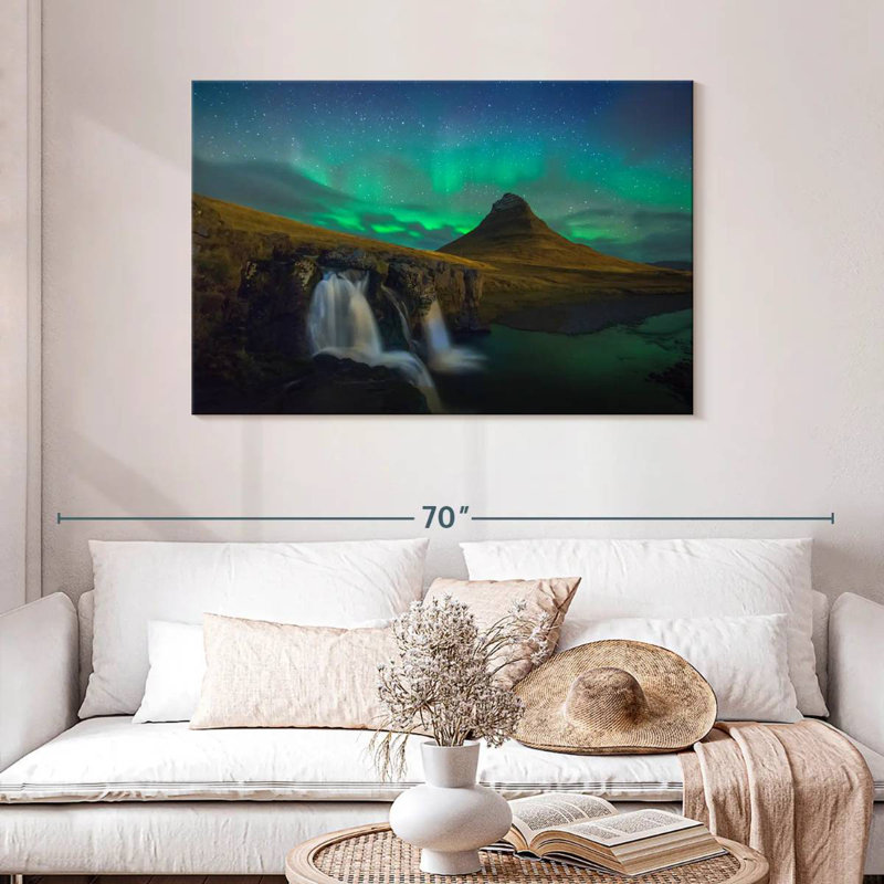 Alvord Kirkjufell Aurore boréale