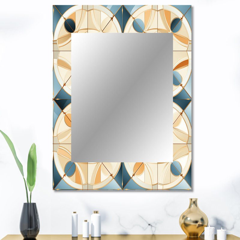 Heba - Modern Rectangular Wall Mirror, 40 po x 30 po