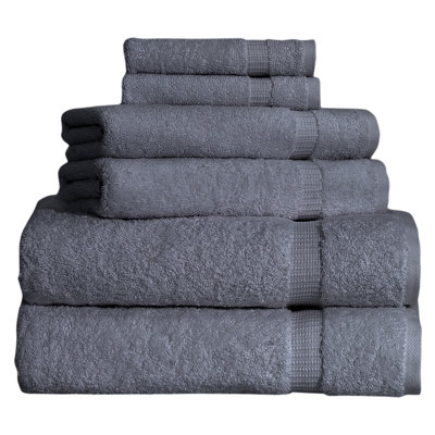 Balsamo 6-Piece Quick Dry Turkish Cotton Towel Set