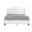 Stylish Transitional Upholstered Bed-527201384-527201385