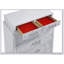 Soul Modern Style Wooden Chest with Marble-Patterned Drawers and Compact Design for Contemporary Spaces