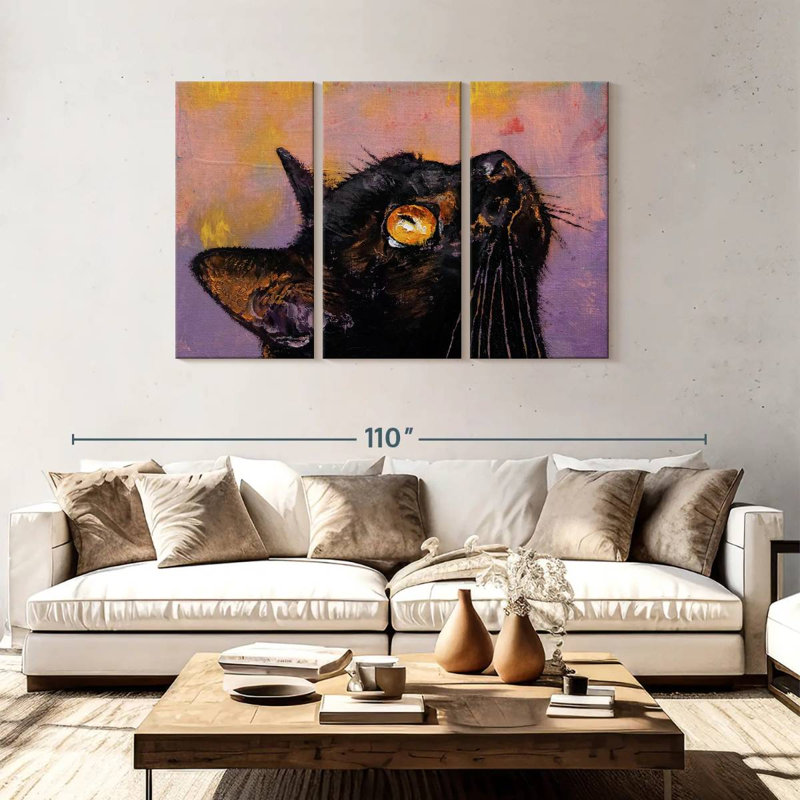 Fixed Gaze, 48" H x 74" W