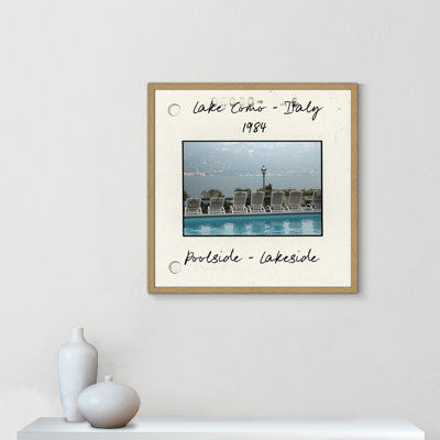 Travel Slide Collection "Lake Como, Italy" Print