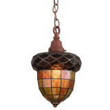 Fairlawn 1 - Light Rust Single Pendant