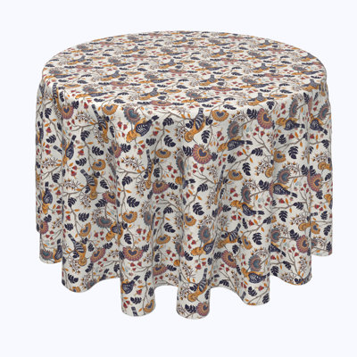 Bouchard Floral Round Tablecloth