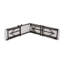Chantrelle Plastic 6FT Folding Bench Set of 2