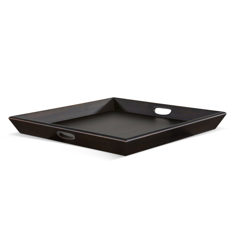 Burnell Wood Tray, Black Walnut