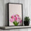 «Fresh Tulips Abstract Floral By Garima Dhawan», reproduction d'art sur toile