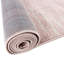 Tapis rayé en polypropylène tissé à la machine en rose clair / ivoire-732316876