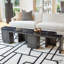 T-Flex Table-Black Cerused Oak