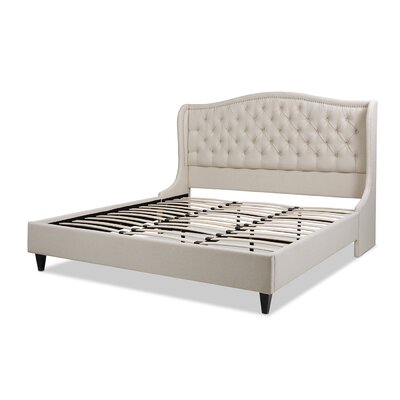 Canora Grey Bigler Upholstered Bed & Reviews | Wayfair