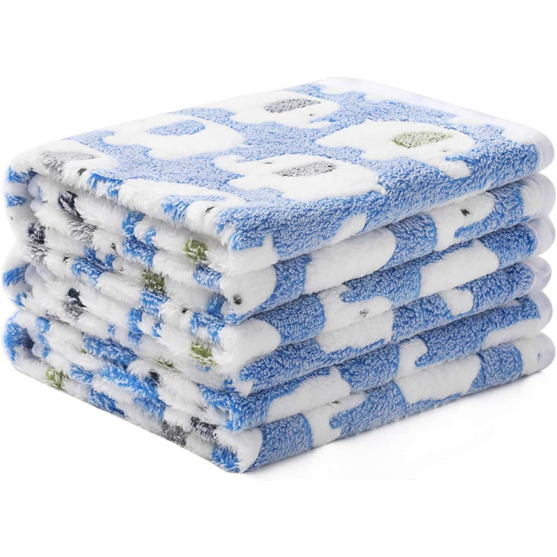 Couverture pour animal, 41 po x 31 po, Bleu