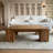 American retro style wood coffee table-249333656