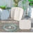 Guyer 4 - Person Wicker Patio Dining Set with Round Table , Cushions Included-1110146181-1144886333