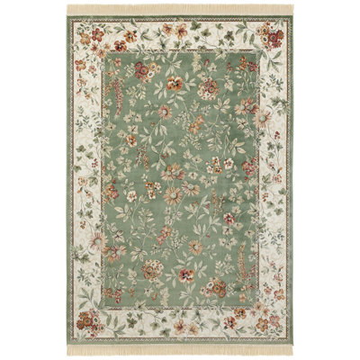 Tufted Green Rug