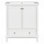 Ensemble de meuble-lavabo 30 po avec lavabo, armoire de salle de bain multifonctionnelle avec portes et tiroir, structure solide et panneau de fibres à densité moyenne
