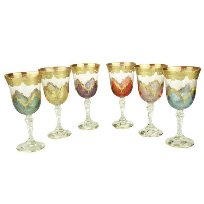 À pied en verre 10 oz glacé