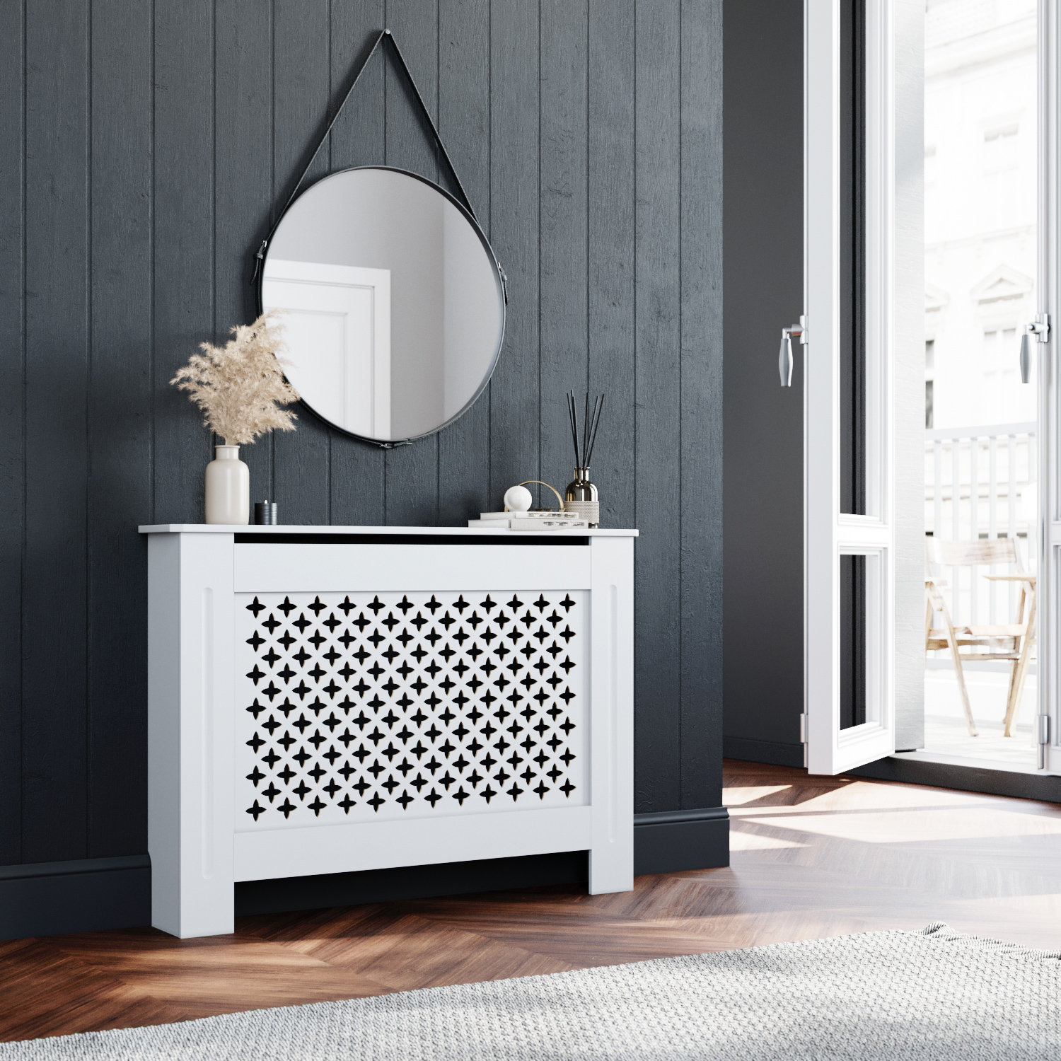 Beldray Radiator Covers Belfry Bathroom Rialto Radiator Cover & Reviews | Wayfair.co.uk