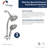 Polished Chrome Essential Style Retrofit Shower Faucet Complete Shower System