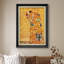 Peinture sur toile Foulard par Gustav Klimt-86450622