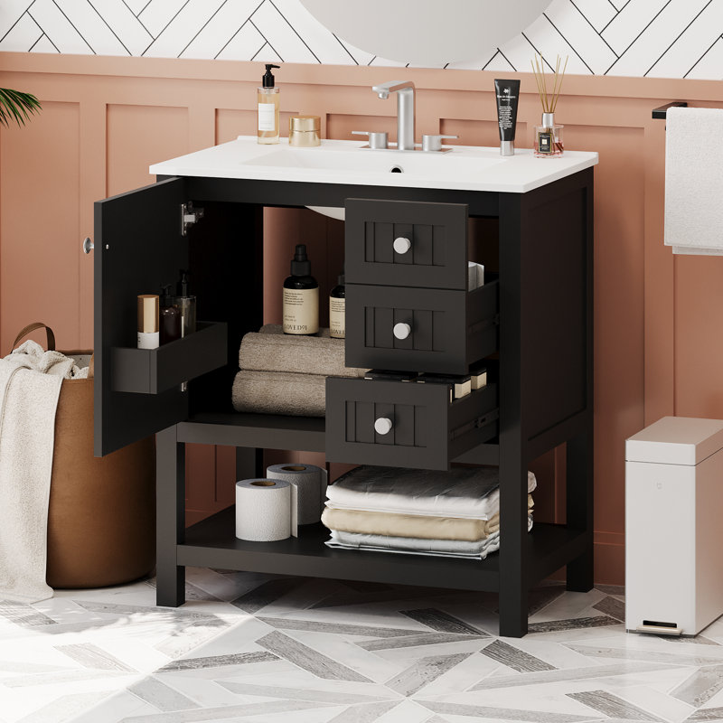Transitional Style Bathroom Vanity