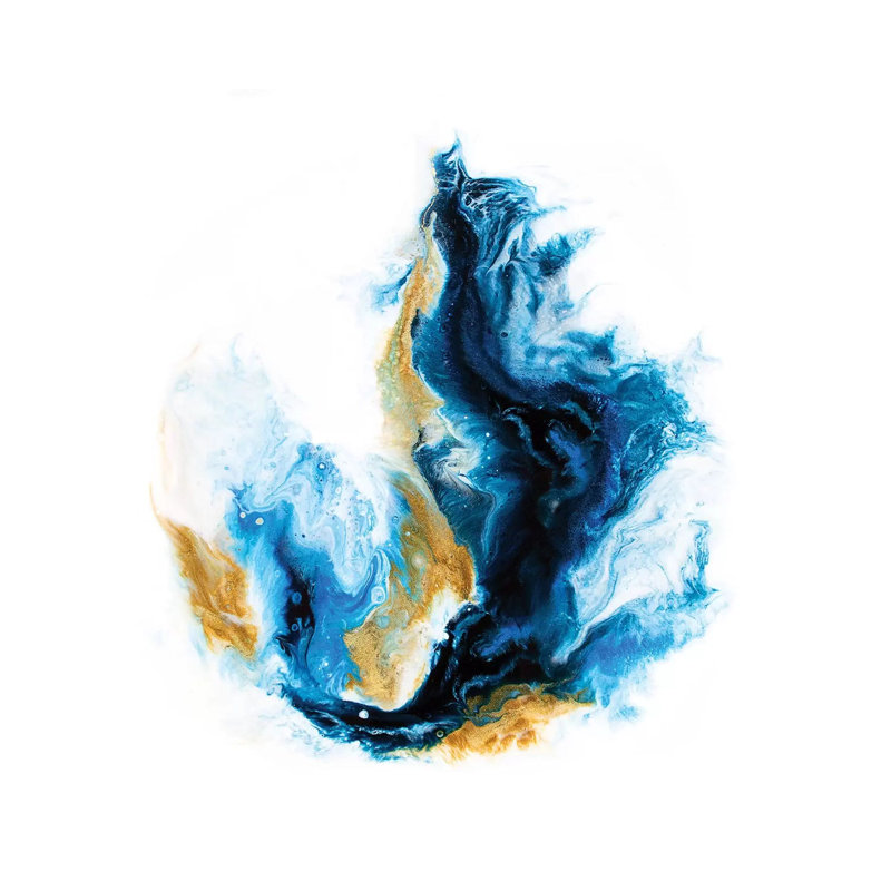 Crashing Sea - Print on Canvas, Wrapped Canvas, 93.98 cm H x 93.98 cm W x 1.91 cm D