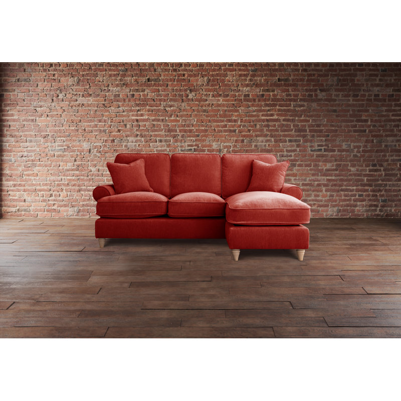 Longfellow Corner Chaise Sofa, Right Hand Facing, Apricot