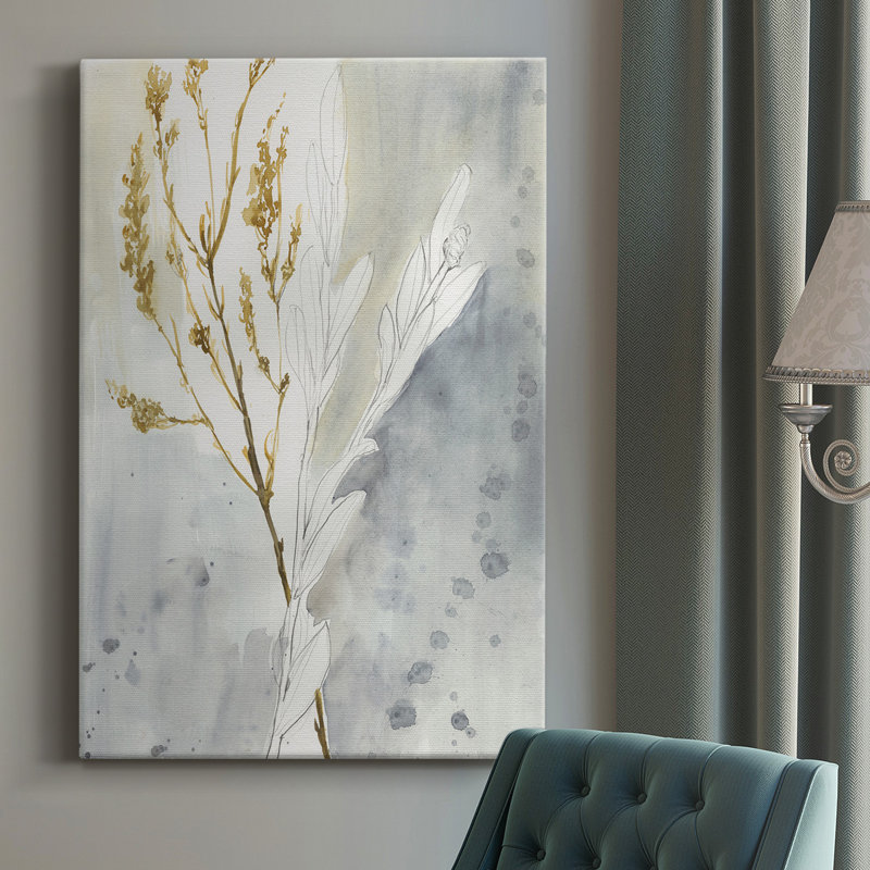 Wild Grass II - impression sur toile tendue, H 18 po x l 12 po x P 1 po