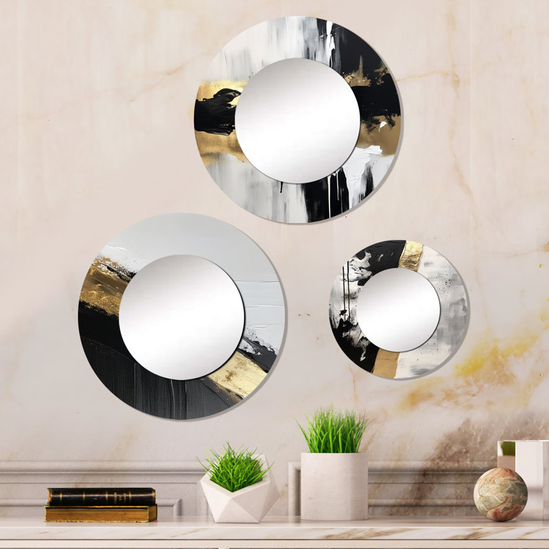 Warnant Metal Round Mirror