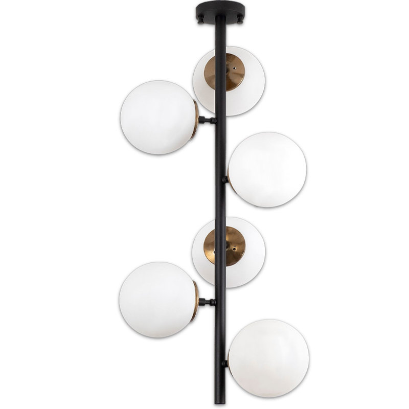 Lustre en métal 6 lumières
